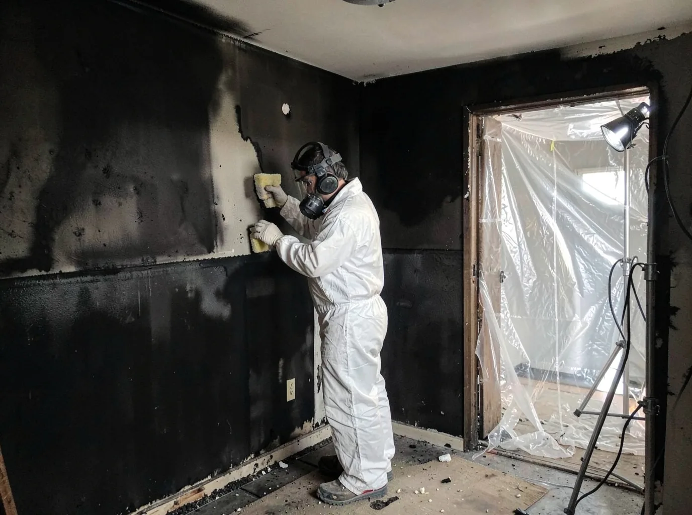 Fire Damage Restoration company in Mears, MI